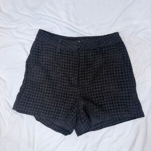 Mittoshop Charcoal Tweed Women's Shorts